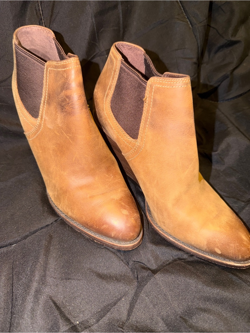 Cole Haan Women's Ankle Boots in Tan Leather‎